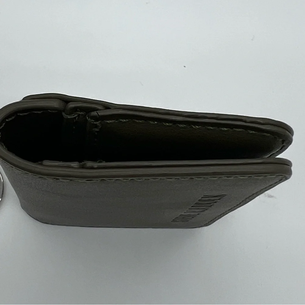 Steve Madden Olive Green Keychain Card Case Wallet NWOT